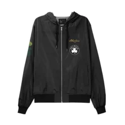 Men Mitchell & Ness Jackets & Outerwear-M&N X Br Crew Jacket Boston Celtics