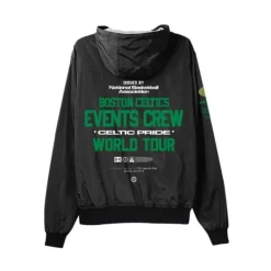 Men Mitchell & Ness Jackets & Outerwear-M&N X Br Crew Jacket Boston Celtics