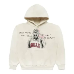 Men Mitchell & Ness Hoodies & Sweatshirts-M&N X Br Only Time Will Tell Hoodie Dennis Rodman