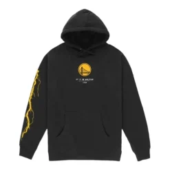 Men Mitchell & Ness Hoodies & Sweatshirts-M&N X Br World Tour Hoodie Golden State Warriors