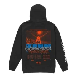 Men Mitchell & Ness Hoodies & Sweatshirts-M&N X Br World Tour Hoodie New York Knicks