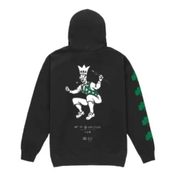 Men Mitchell & Ness Hoodies & Sweatshirts-M&N X Br World Tour Logo Evolution Hoodie Boston Celtics