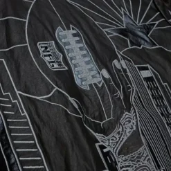 Men Mitchell & Ness Jackets & Outerwear-M&N X Fenty Premium Leather Jacket