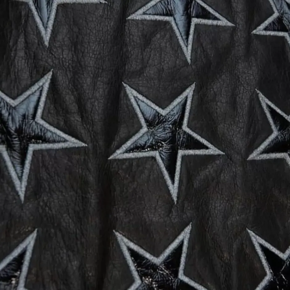 Men Mitchell & Ness Jackets & Outerwear-M&N X Fenty Premium Leather Jacket