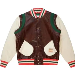 Men Mitchell & Ness Jackets & Outerwear-M&N X Fred Segal Varsity Jacket