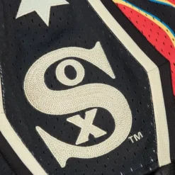 Men Mitchell & Ness Shorts-M&N X Jfg Flame Shorts Chicago White Sox