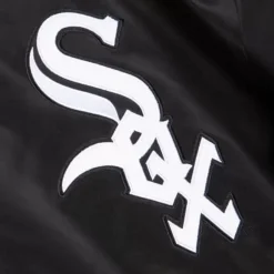 Men Mitchell & Ness Jackets & Outerwear-M&N X Joe Freshgoods Satin Jacket Chicago White Sox