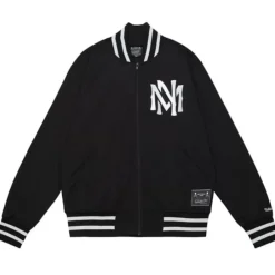 Men Mitchell & Ness Jackets & Outerwear-M&N X Mastermind Bp Jacket