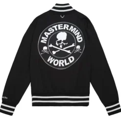 Men Mitchell & Ness Jackets & Outerwear-M&N X Mastermind Bp Jacket