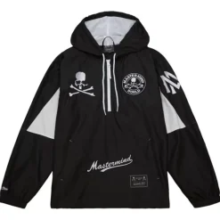 Men Mitchell & Ness Jackets & Outerwear-M&N X Mastermind Lightweight Anorak