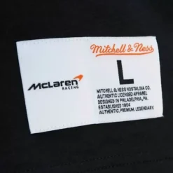 Men Mitchell & Ness T-Shirts & Tops-M&N X Mclaren Miami Grand Prix Slub S/S Tee