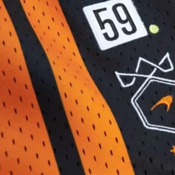 Men Mitchell & Ness Shorts-M&N X Mclaren Monaco Triple Crown Mesh Shorts