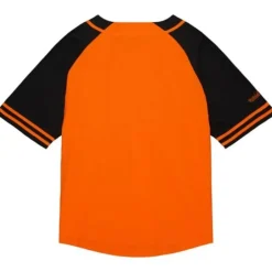 Men Mitchell & Ness T-Shirts & Tops-M&N X Mclaren Monaco Triple Crown Cotton Button Front