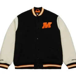 Men Mitchell & Ness Jackets & Outerwear-M&N X Mclaren Varsity Jacket Vegas Edition