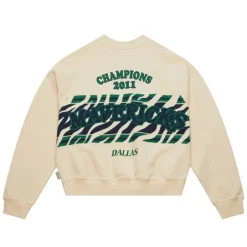 Woman Mitchell & Ness Hoodies & Sweatshirts-M&N X Melody Ehsani Raglan Pullover Dallas Mavericks