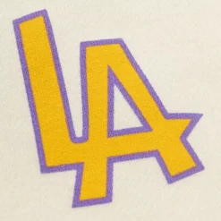 Woman Mitchell & Ness Hoodies & Sweatshirts-M&N X Melody Ehsani Raglan Pullover Los Angeles Lakers