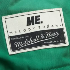 Woman Mitchell & Ness Jackets & Outerwear-M&N X Melody Ehsani Satin Jacket Dallas Mavericks