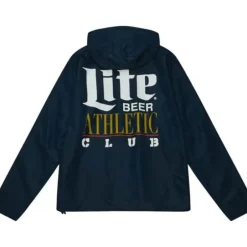 Men Mitchell & Ness Jackets & Outerwear-M&N X Miller Lite Athletic Club Windbreaker