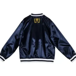 Men Mitchell & Ness Jackets & Outerwear-M&N X Miller Satin Jacket Collab