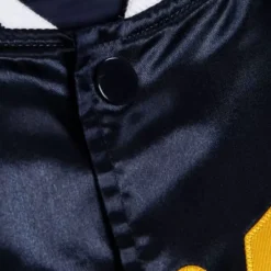 Men Mitchell & Ness Jackets & Outerwear-M&N X Miller Satin Jacket Collab