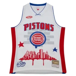 Mitchell & Ness Nba Swingman-M&N X Nba X Tats Cru Jersey Detroit Pistons
