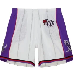 Men Mitchell & Ness Shorts-M&N X Ovo Swingman Toronto Raptors Shorts