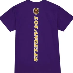 Men Mitchell & Ness T-Shirts & Tops-M&N X Ozuna Los Angeles Lakers Shirt