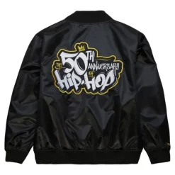 Men Mitchell & Ness Jackets & Outerwear-M&N X 50Th Aohh Bomber Jacket