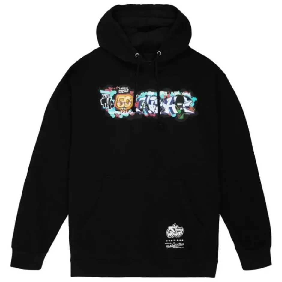 Men Mitchell & Ness Hoodies & Sweatshirts-M&N X 50Th Aohh Graff Hoodie