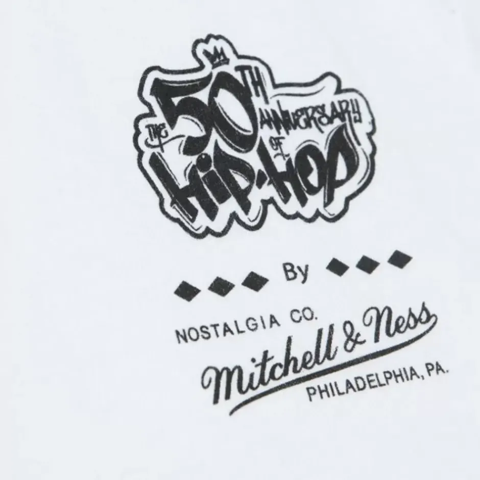 Men Mitchell & Ness T-Shirts & Tops-M&N X 50Th Aohh Ice T And Donald D Tee