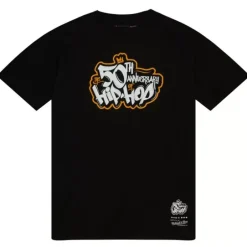 Men Mitchell & Ness T-Shirts & Tops-M&N X 50Th Aohh Logo Tee