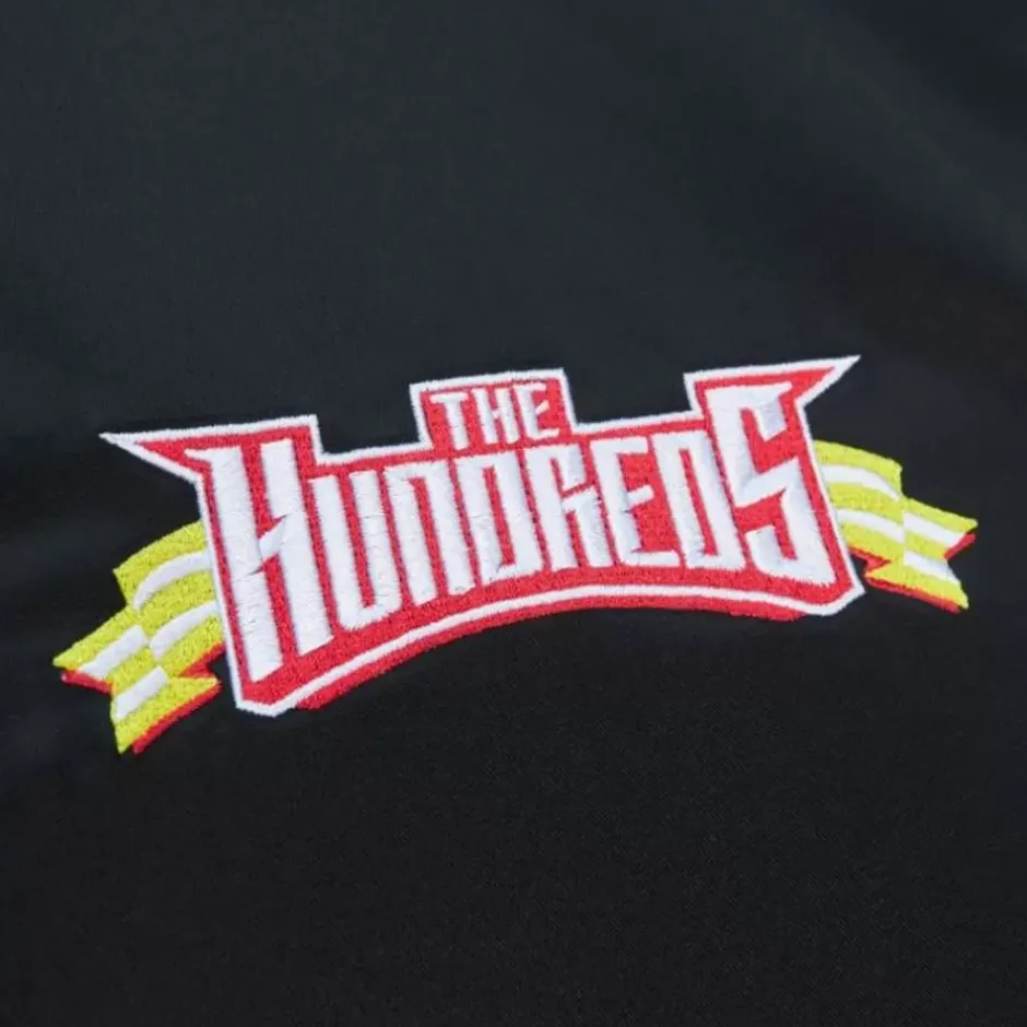 Men Mitchell & Ness Jackets & Outerwear-M&N X The Hundreds Satin Jacket