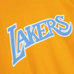 Men Mitchell & Ness T-Shirts & Tops-M&N X Uninterrupted Ls Tee Los Angeles Lakers