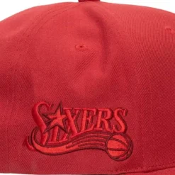 Mitchell & Ness Snapback-Monochromatic Snapback Hwc Philadelphia 76Ers