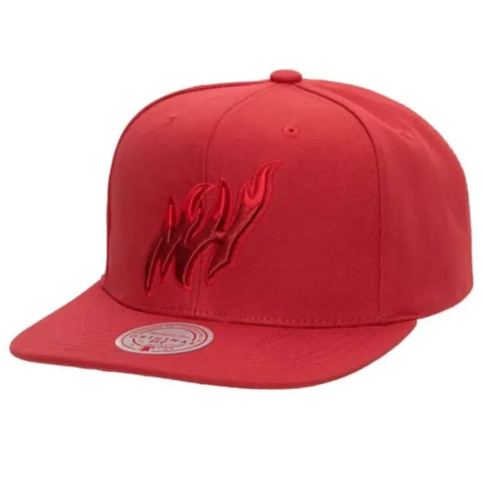 Mitchell & Ness Snapback-Monochromatic Snapback Hwc Miami Heat