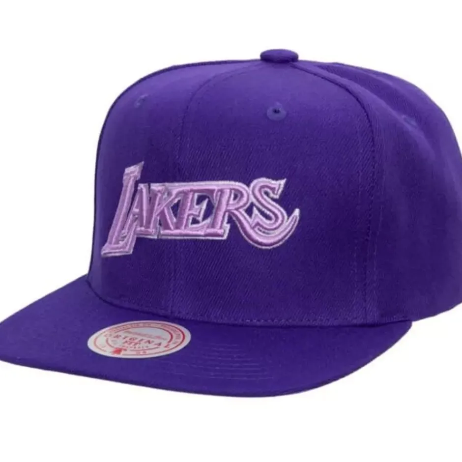 Mitchell & Ness Snapback-Monochromatic Snapback Hwc Los Angeles Lakers