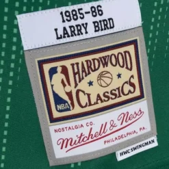 Mitchell & Ness Nba Swingman-Monochrome Swingman Larry Bird Boston Celtics 1985-86 Jersey