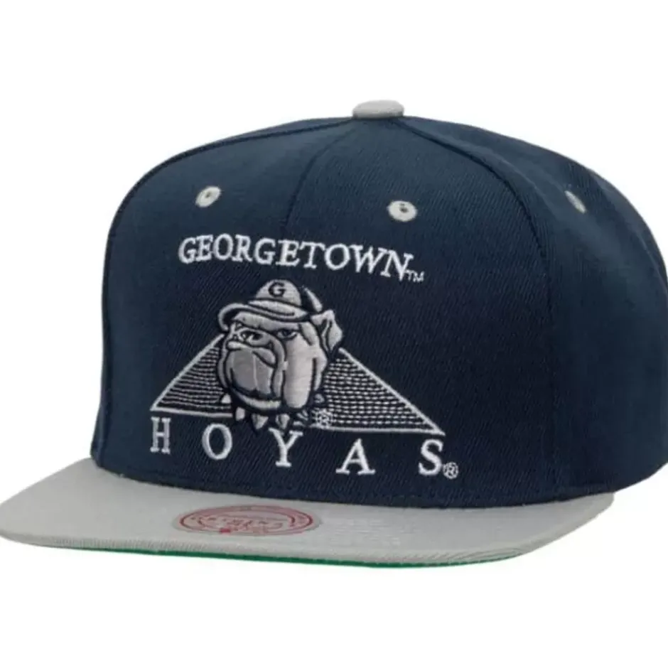 Mitchell & Ness Snapback-Monument Snapback Georgetown University