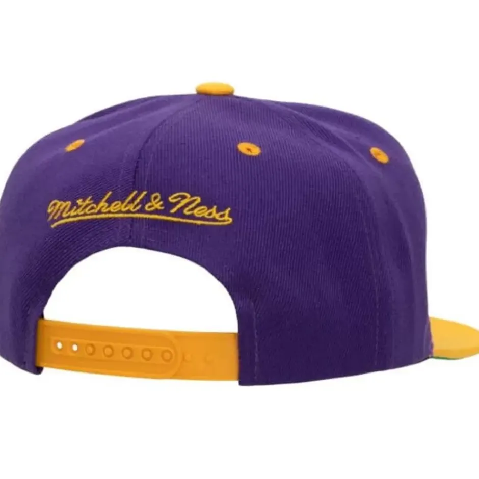 Mitchell & Ness Snapback-Monument Snapback Los Angeles Lakers