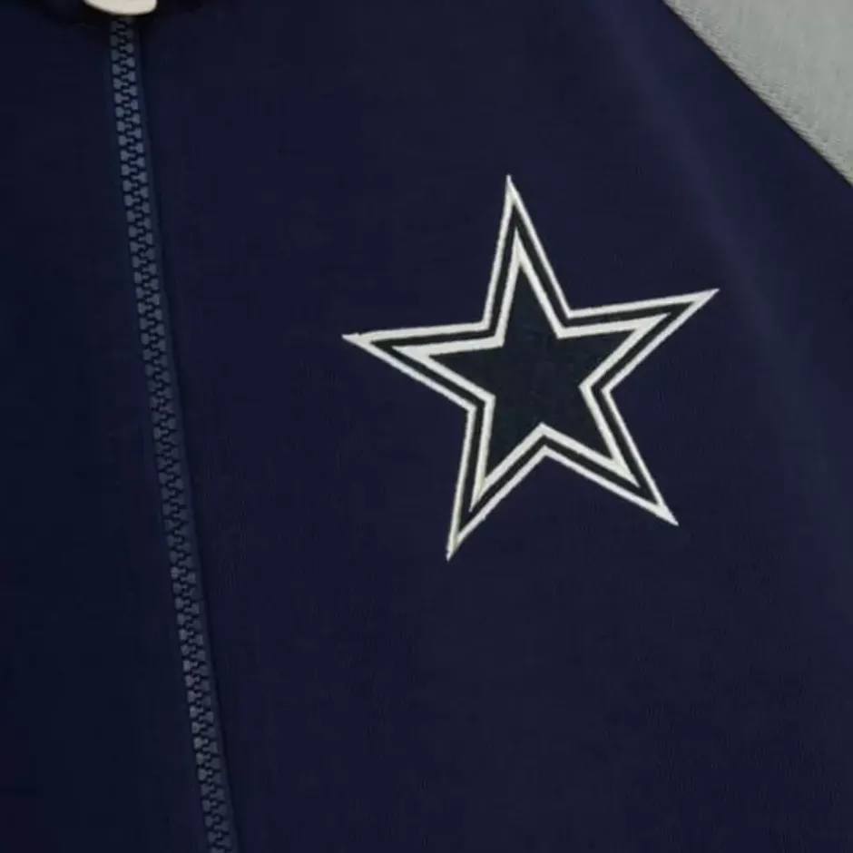 Men Mitchell & Ness Jackets & Outerwear-Mvp 2.0 Track Jacket Dallas Cowboys