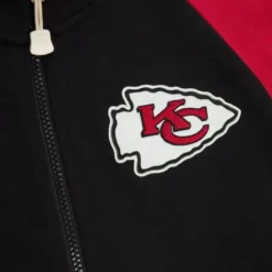 Men Mitchell & Ness Jackets & Outerwear-Mvp 2.0 Track Jacket Kansas City Chiefs