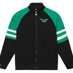 Men Mitchell & Ness Jackets & Outerwear-Mvp 2.0 Track Jacket Philadelphia Eagles