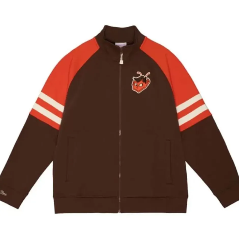 Men Mitchell & Ness Jackets & Outerwear-Mvp 2.0 Track Jacket St. Louis Browns