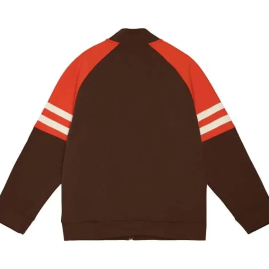 Men Mitchell & Ness Jackets & Outerwear-Mvp 2.0 Track Jacket St. Louis Browns