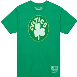 Men Mitchell & Ness T-Shirts & Tops-Mvp Tee Boston Celtics