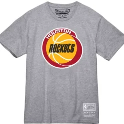 Men Mitchell & Ness T-Shirts & Tops-Mvp Tee Houston Rockets