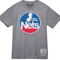 Men Mitchell & Ness T-Shirts & Tops-Mvp Tee New Jersey Nets