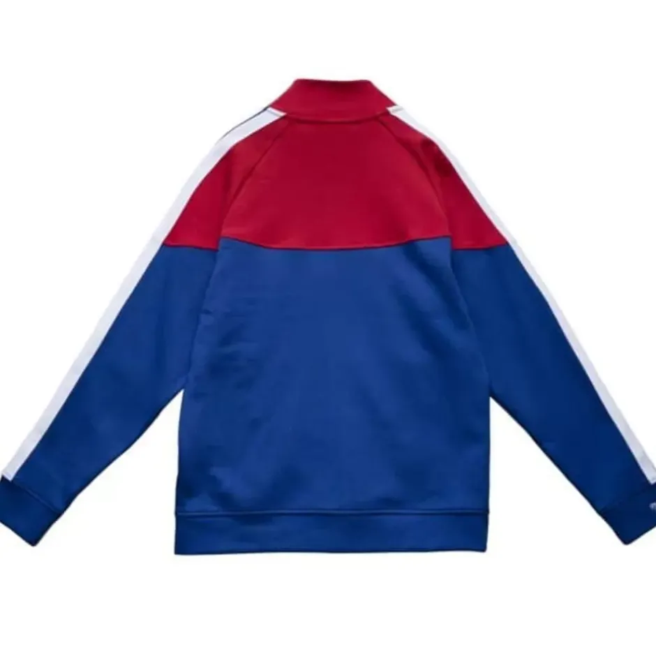 Men Mitchell & Ness Jackets & Outerwear-Mvp Track Jacket Chicago Cubs