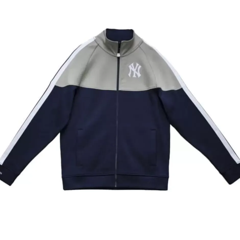 Men Mitchell & Ness Jackets & Outerwear-Mvp Track Jacket New York Yankees