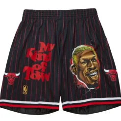 Mitchell & Ness Nba Swingman-My Kind Of Town Shorts Chicago Bulls Dennis Rodman
